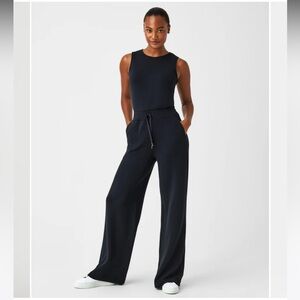 SPANX Black Sleeveless Jumpsuit